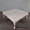 Couchtisch Neubarock Altweiß Gold - immagine 2