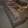 Eckcouch Ecksofa Sofa Couch Braun 3,06 m x 2,00 m PU-Leder - immagine 4