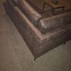 Eckcouch Ecksofa Sofa Couch Braun 3,06 m x 2,00 m PU-Leder - immagine 5