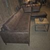 Eckcouch Ecksofa Sofa Couch Braun 3,06 m x 2,00 m PU-Leder - immagine 3