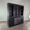 Vitrine Schrank Bücherschrank Teakholz 1,92 m