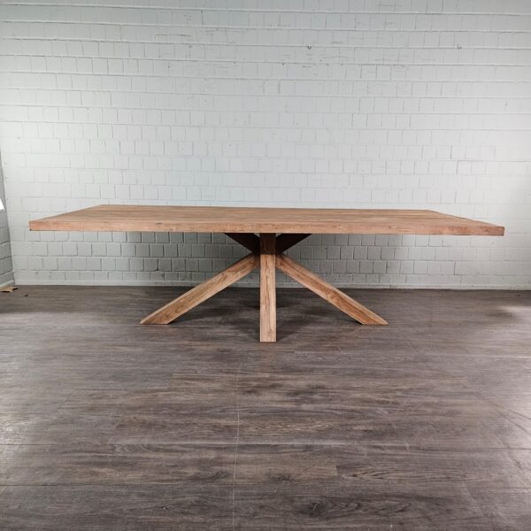 Tisch Esstisch Teakholz 2,60 m x 1,20 m - immagine 3