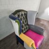 Chesterfield Sessel Leder Modell Karneval - immagine 3