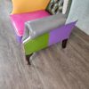 Chesterfield Sessel Leder Modell Karneval - immagine 9