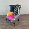 Chesterfield Sessel Leder Modell Karneval