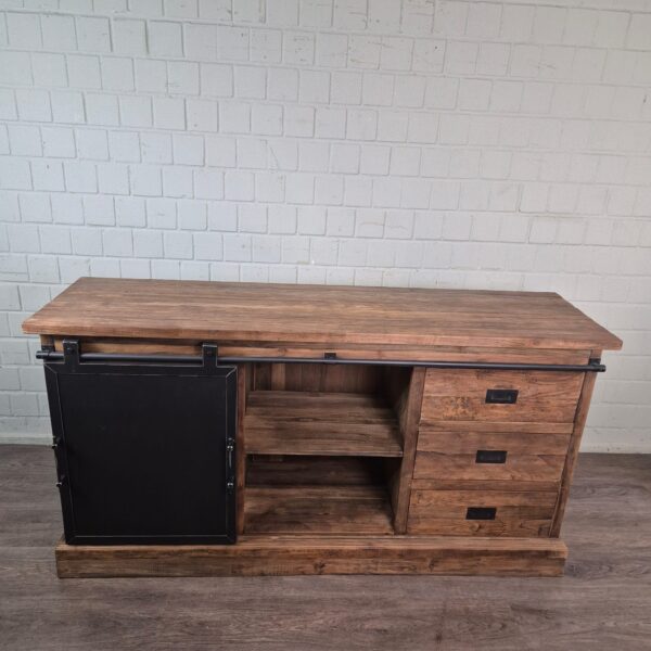 Sideboard Anrichte Teakholz 1,80 m - immagine 12