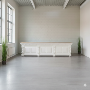 Theke Tresen Bella Elegance 3,50 m Teakholz