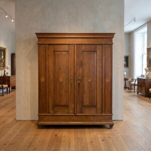 Kleiderschrank Schrank Biedermeier 1810 Eiche