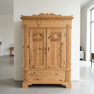 Kleiderschrank Schrank Biedermeier 1830 Kiefer