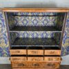 Kommodenaufsatzschrank Schrank Barock 1760 Nussbaum - immagine 17