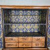 Kommodenaufsatzschrank Schrank Barock 1760 Nussbaum - immagine 16