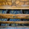 Kommodenaufsatzschrank Schrank Barock 1760 Nussbaum - immagine 23