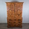 Kommodenaufsatzschrank Schrank Barock 1760 Nussbaum - immagine 2