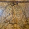 Kommodenaufsatzschrank Schrank Barock 1760 Nussbaum - immagine 9