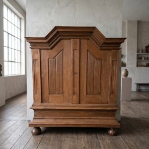 Kleiderschrank Schrank Klassizismus 1790 Eiche