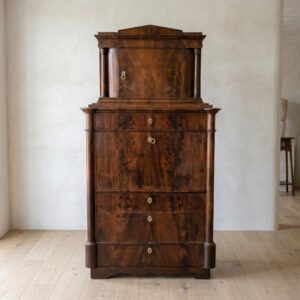 Sekretär Biedermeier 1850 Mahagoni