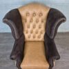Chesterfield Sessel Leder Modell Louis - immagine 6