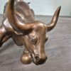 Dekoration Skulptur Stier Bronze 0,50 m - immagine 3