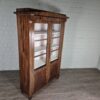 Vitrine Geschirrschrank Biedermeier 1820 Mahagoni