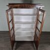 Vitrine Geschirrschrank Biedermeier 1820 Mahagoni - immagine 11