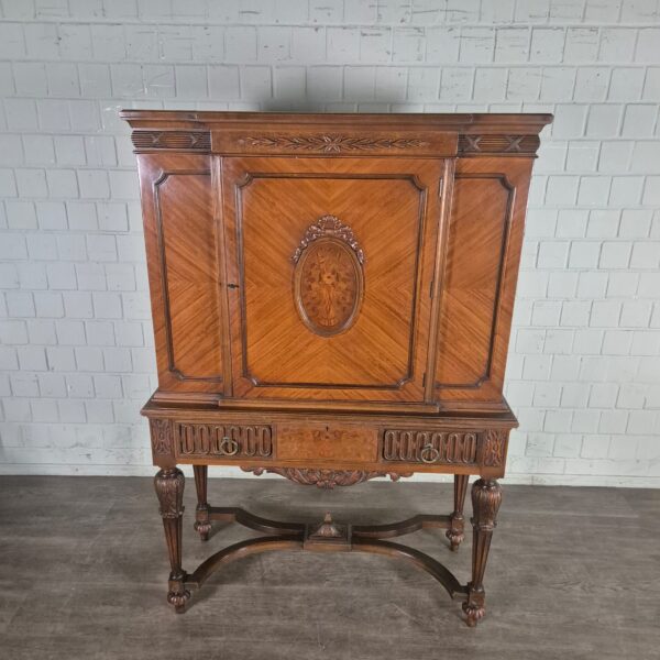 Louis-XIV-Stil Kabinett mit Kreuzfuß 1950 Mahagoni - immagine 2