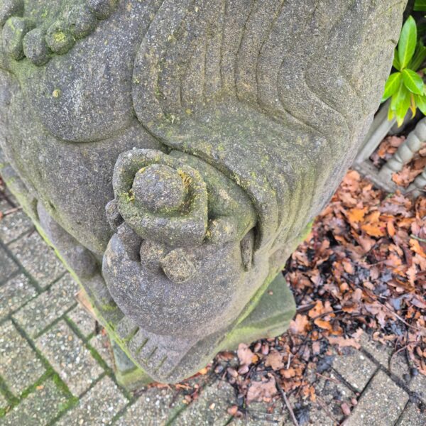 Skulptur Dekoration Buddha Sandstein 1,00 m - immagine 5