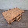 Couchtisch Wohnzimmertisch Teakholz 1,40 m x 0,90 m - immagine 9