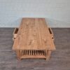 Couchtisch Wohnzimmertisch Teakholz 1,40 m x 0,90 m - immagine 13