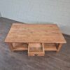 Couchtisch Wohnzimmertisch Teakholz 1,40 m x 0,90 m - immagine 10