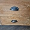 Couchtisch Wohnzimmertisch Teakholz 1,40 m x 0,90 m - immagine 7