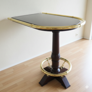 Wand-Stehtisch Mahagoni 1,34 m