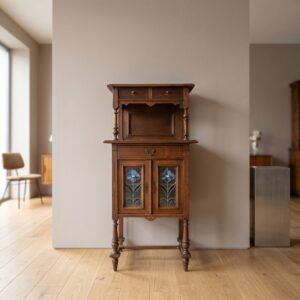 Anrichte mit Aufsatz Kommode Jugendstil 1900 Eiche