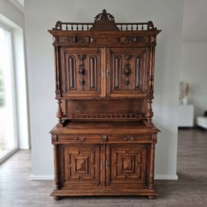 Buffetschrank Schrank Gründerzeit 1880 Eiche