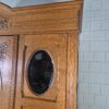 Schrank Kleiderschrank Jugendstil 1910 Eiche - immagine 14