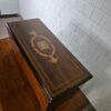 Spieldose Walzenspieluhr mit Glocken 1890 Nussbaum - immagine 4