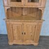 Eckschrank Eckvitrine Buffetschrank 1,05 m Kiefer - immagine 5