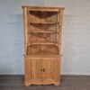 Eckschrank Eckvitrine Buffetschrank 1,05 m Kiefer - immagine 8