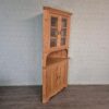 Eckschrank Eckvitrine Buffetschrank 1,05 m Kiefer - immagine 2
