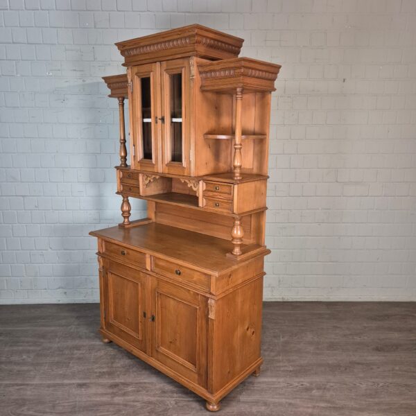 Buffetschrank Küchenschrank Schrank 1,30 m Kiefer - immagine 3