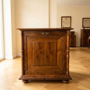 Unterschrank Schrank Spieluhr Gründerzeit 1880 Nussbaum