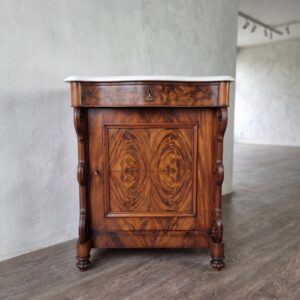 Beistellschränkchen Kommode Louis Philippe 1860 Mahagoni