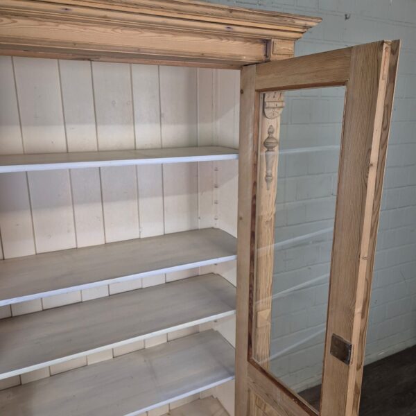 Vitrine Bücherschrank Gründerzeit 1880 Kiefer - immagine 9