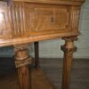 Vetrina Armadio Stile Liberty 1910 Noce - immagine 10