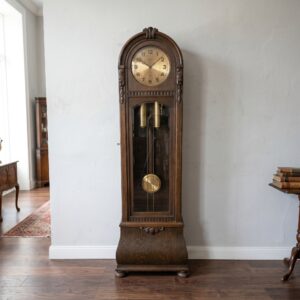 Orologio a pendolo stile Liberty 1910 Rovere