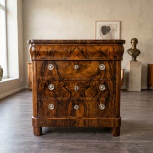 Comò Biedermeier 1840 Noce