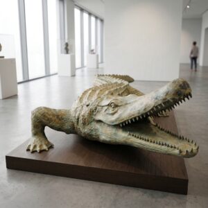 Gargoyle Scultura 1940 Bronzo 2,90 m