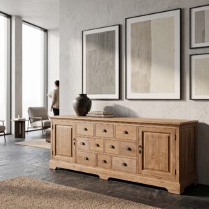 Credenza buffet in teak 2,57 m