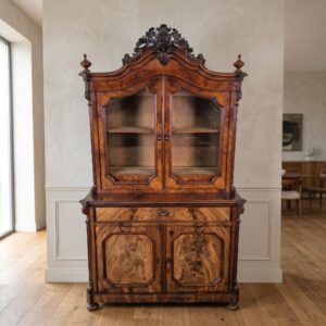 Credenza Armadio Louis Philippe 1870 Mogano