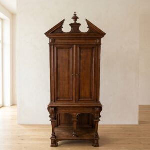 Schrank Tischschrank Gründerzeit 1880 Eiche