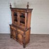 Sekretär Schreib-Vitrine Louis Philippe 1860 Mahagoni - immagine 3